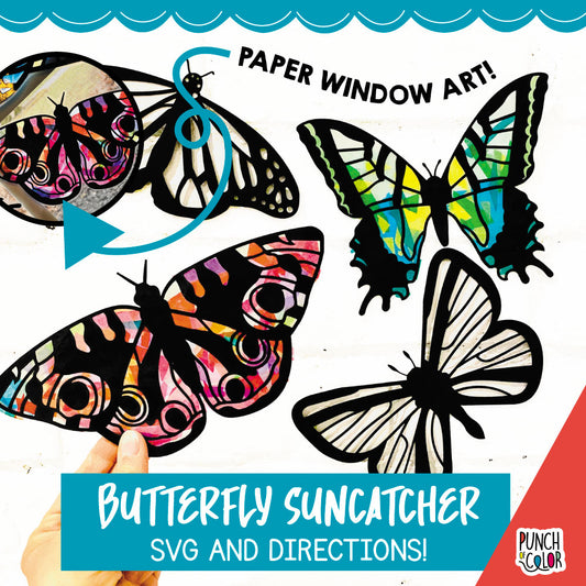 Butterfly Suncatchers SVG