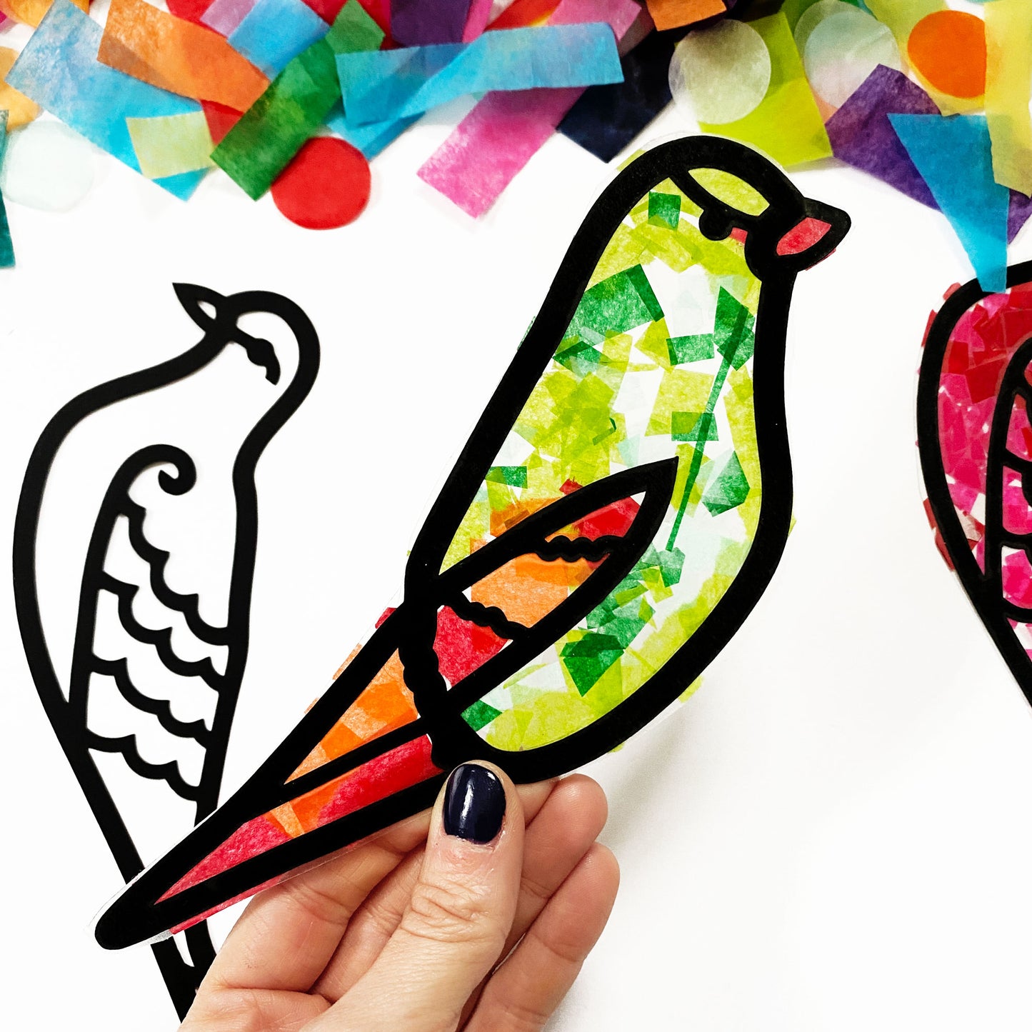 Bulk Bird Suncatcher Crafts
