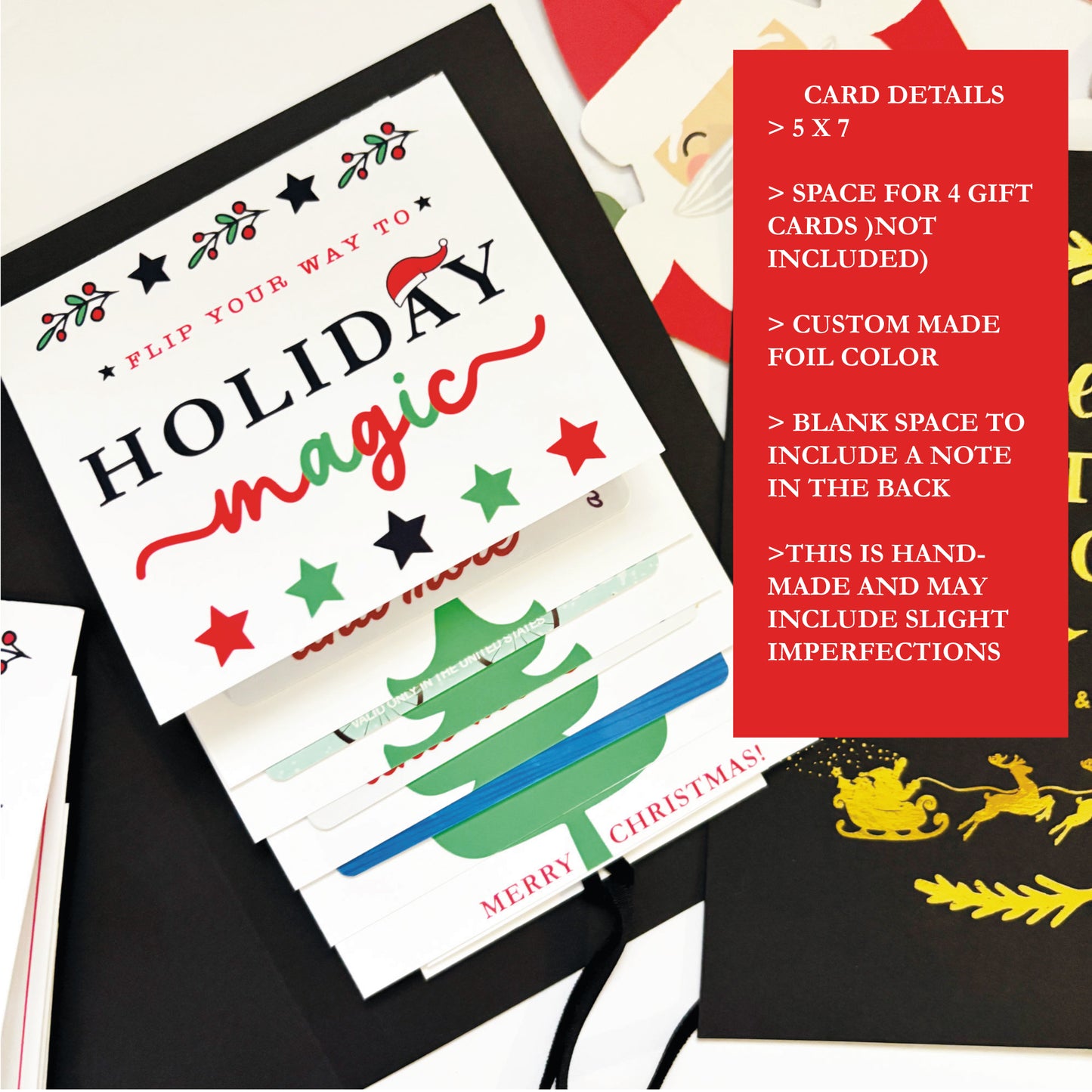 Waterfall Christmas Card