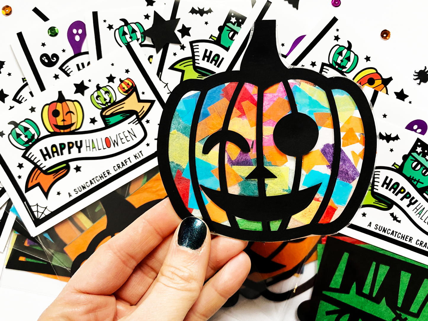 DIY Halloween party favor kits