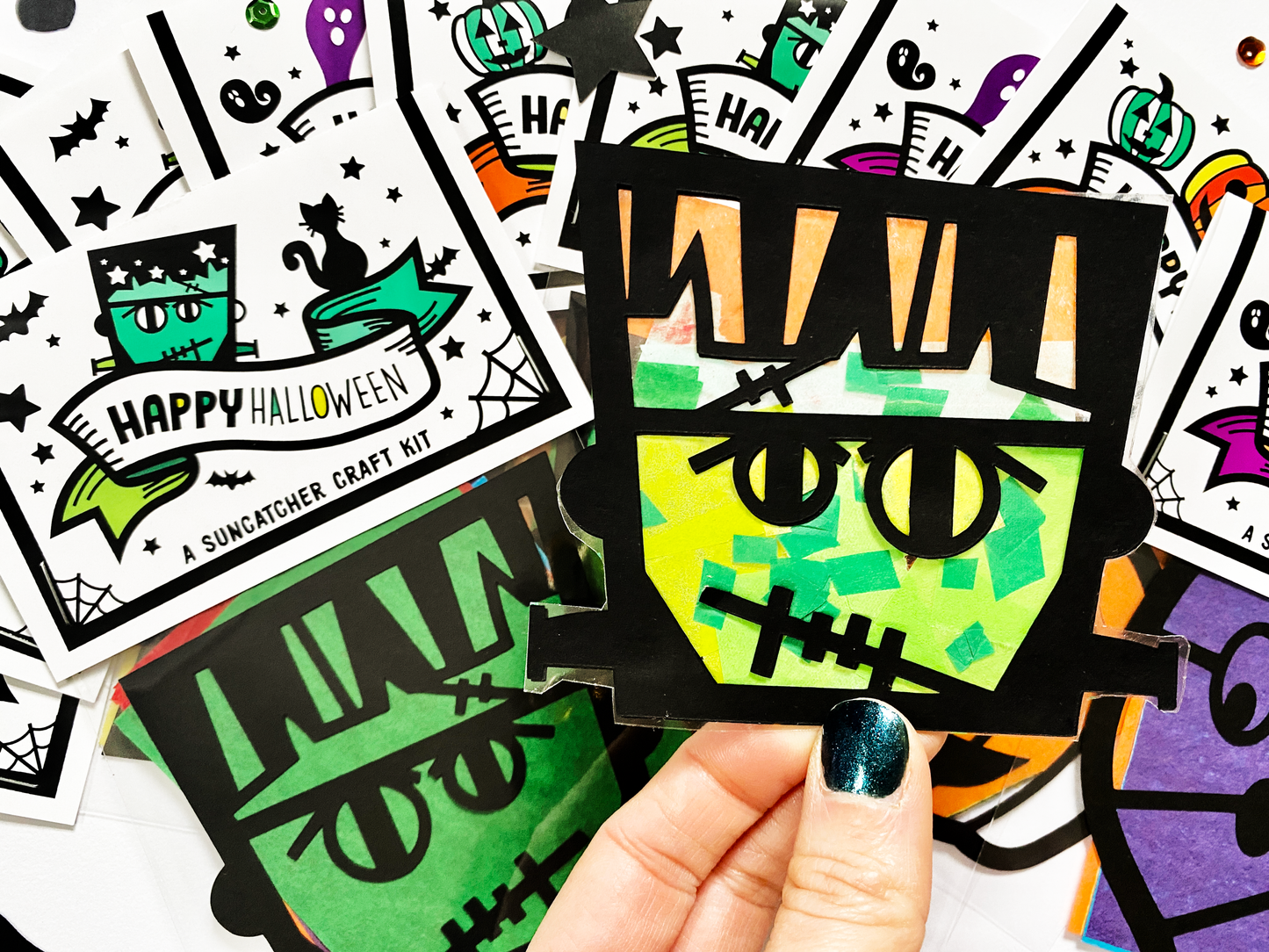 DIY Halloween party favor kits