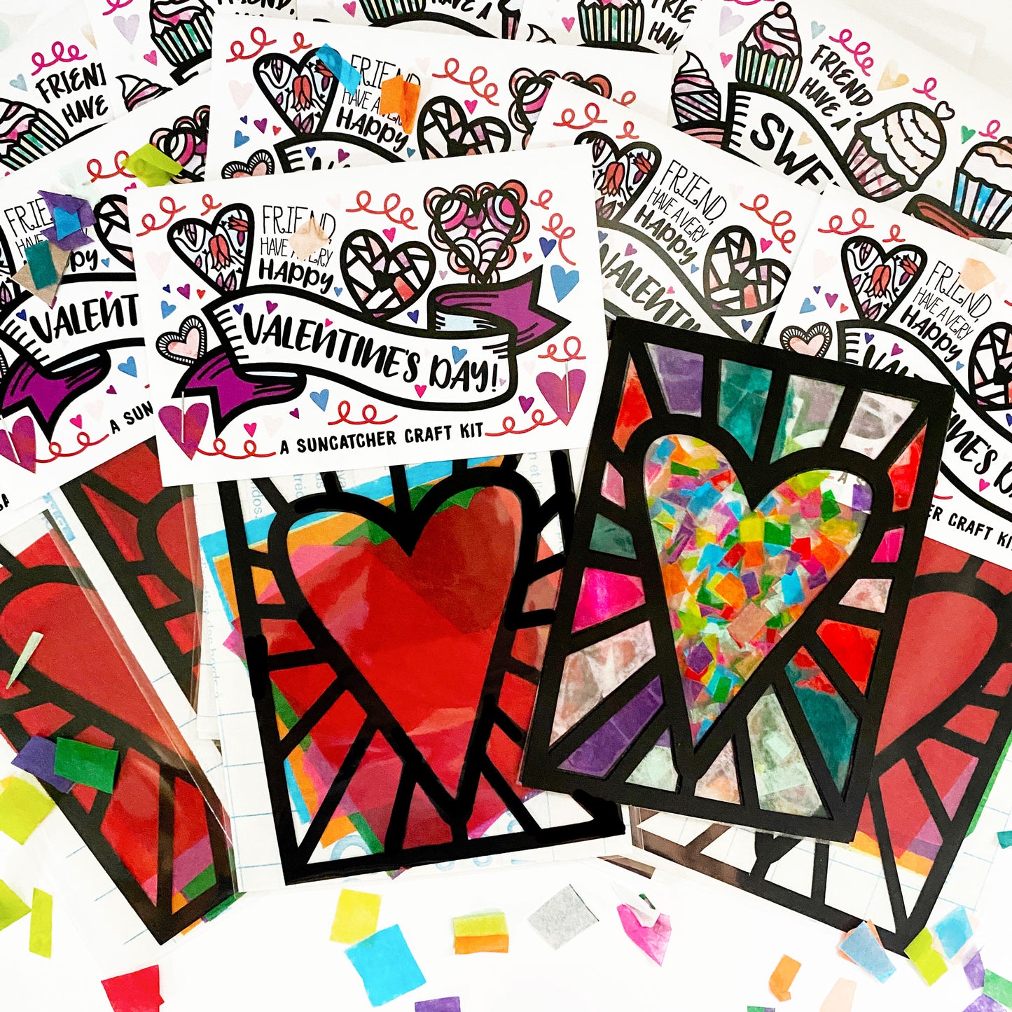 Kids Valentine's Day craft kit
