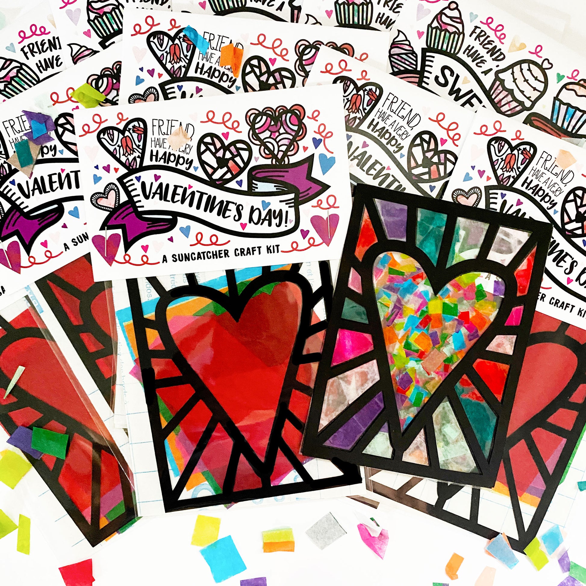 Kids Valentine's Day craft kit