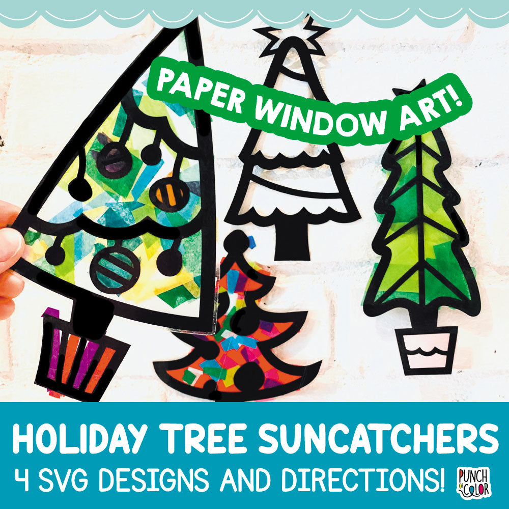 Holiday Trees SVG