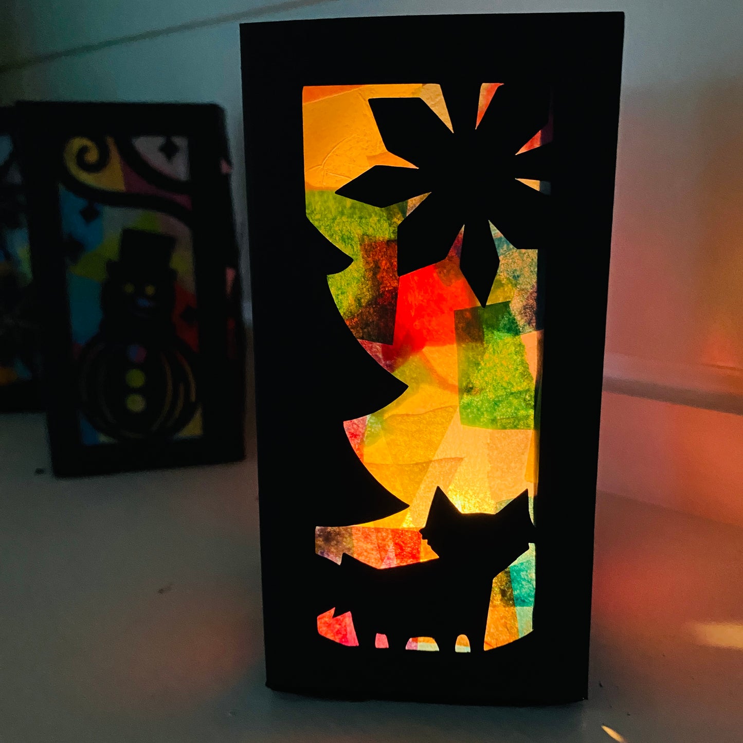 Winter Animals Lantern Craft Kit