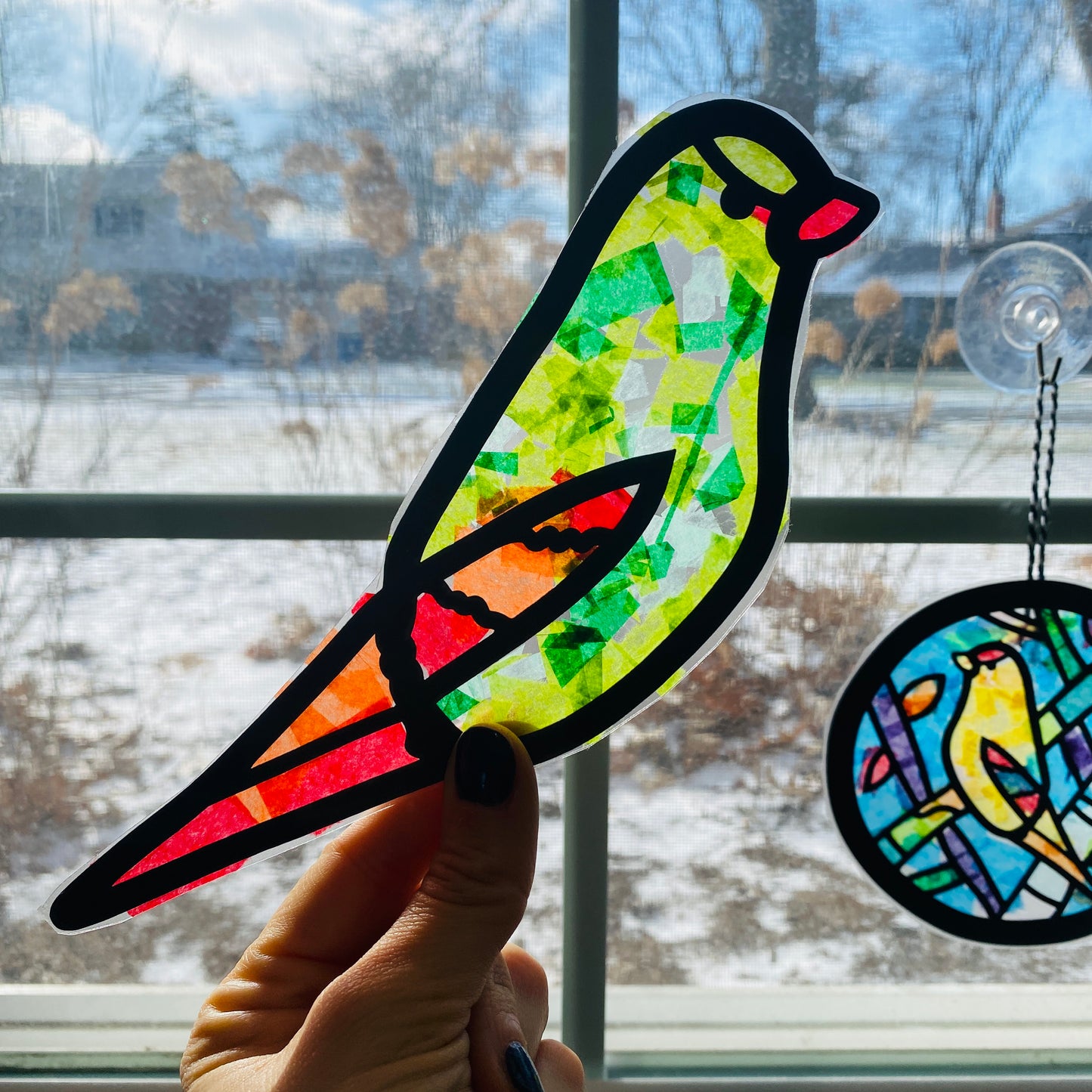 Bulk Bird Suncatcher Crafts
