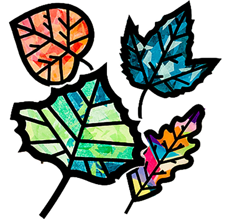 Leaves Suncatcher Kit