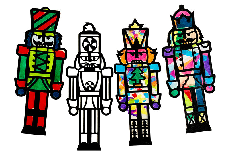 Nutcrackers Suncatcher Kit