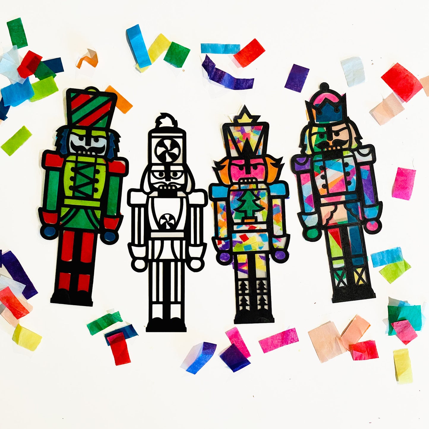 Nutcracker Suncatchers SVG