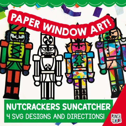 Nutcracker Suncatchers SVG