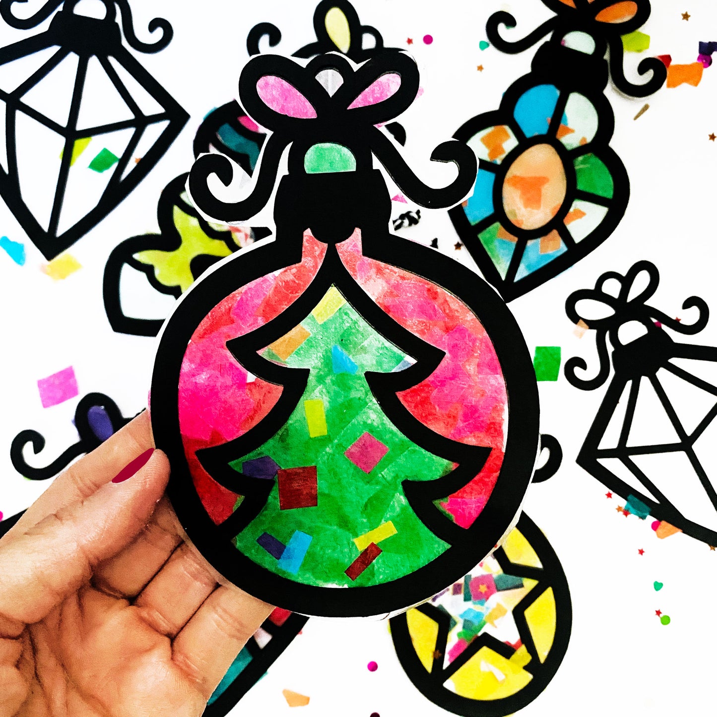 Holiday Ornaments SVG