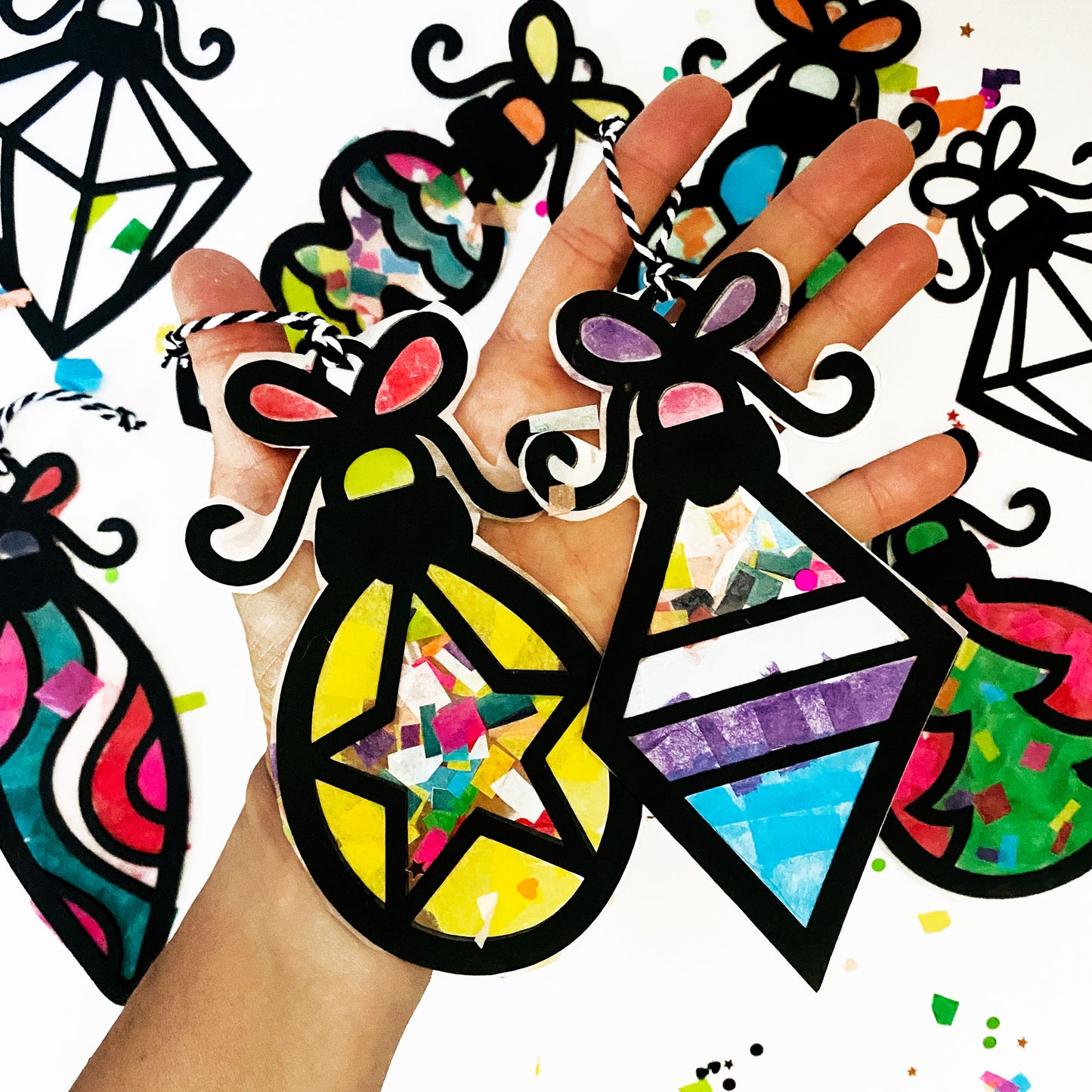 Mini Ornaments Suncatcher Kit