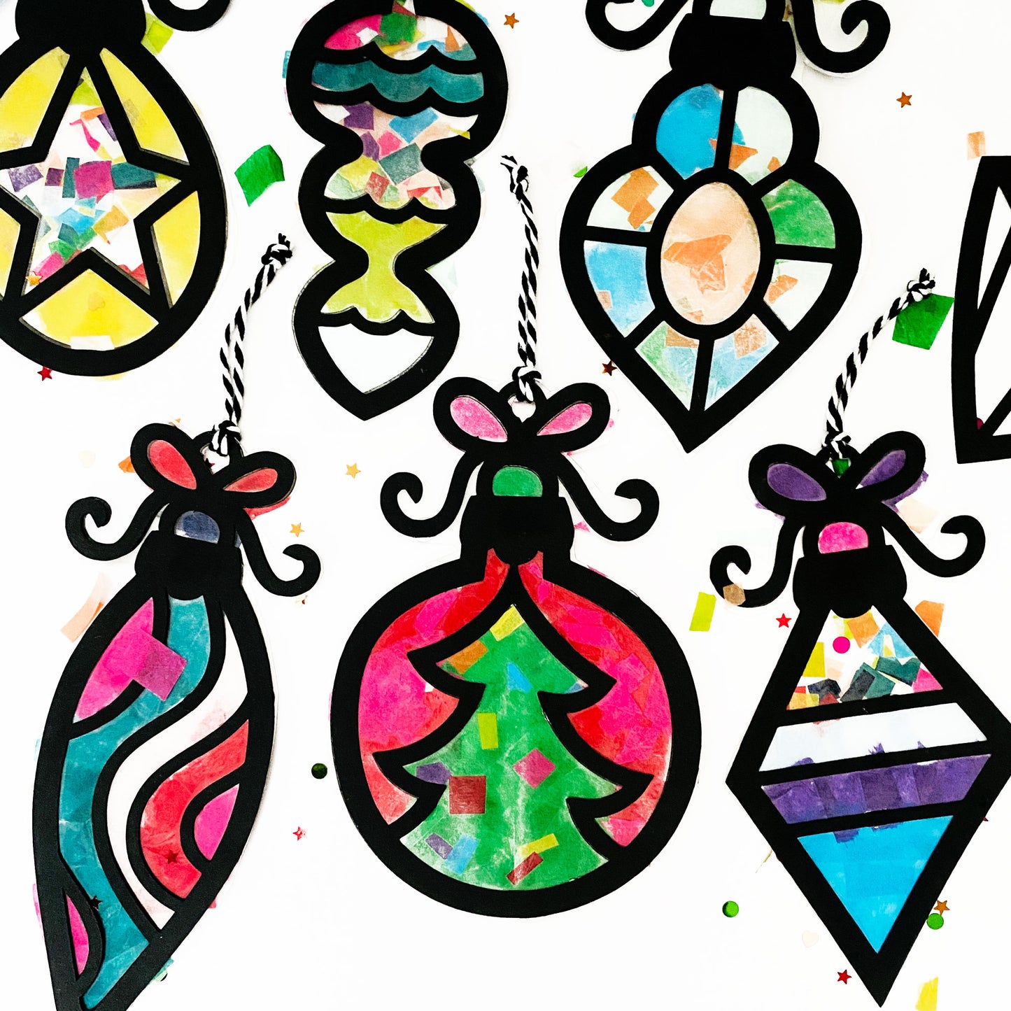 Mini Ornaments Suncatcher Kit