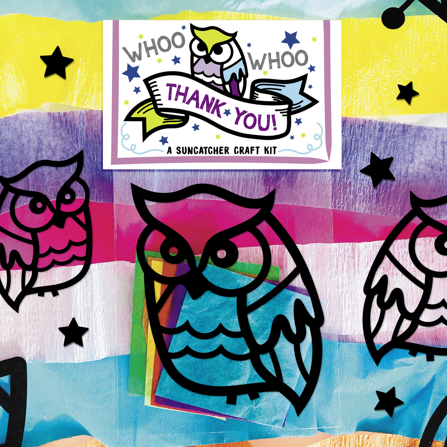 Owl Suncatcher Party Favor