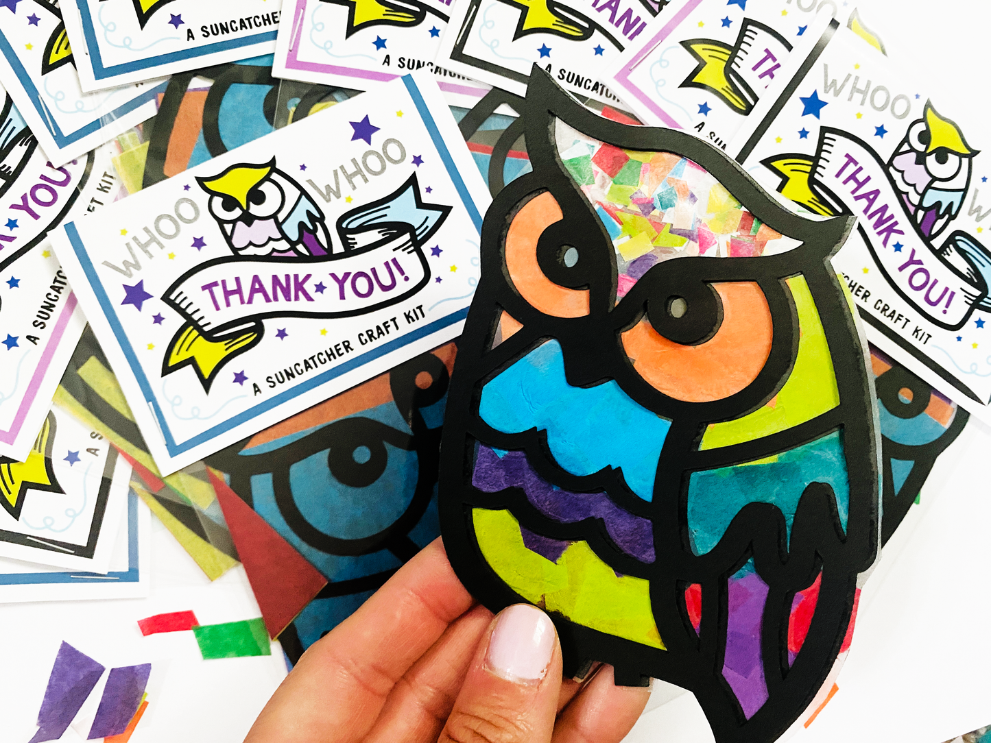 Owl Suncatcher Party Favor