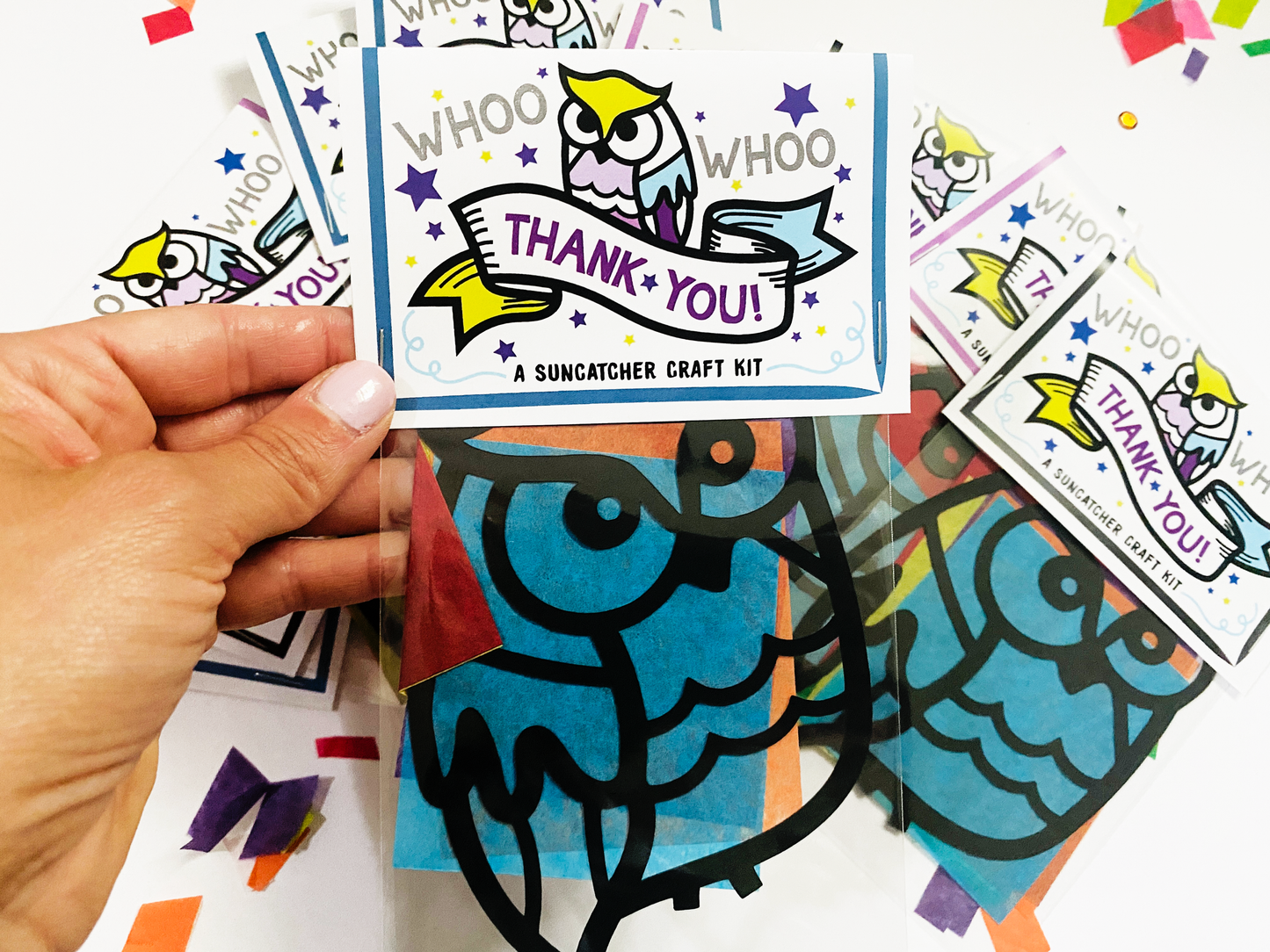 Owl Suncatcher Party Favor