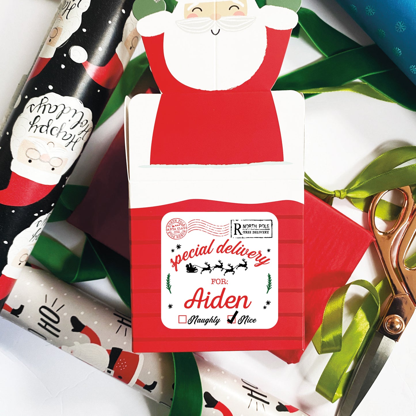 Personalized Christmas Gift Labels - Special Delivery