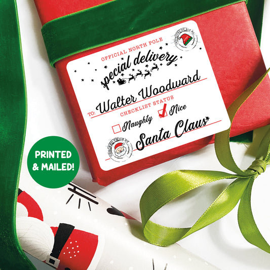 Special Delivery Christmas Gift Labels - Sleigh