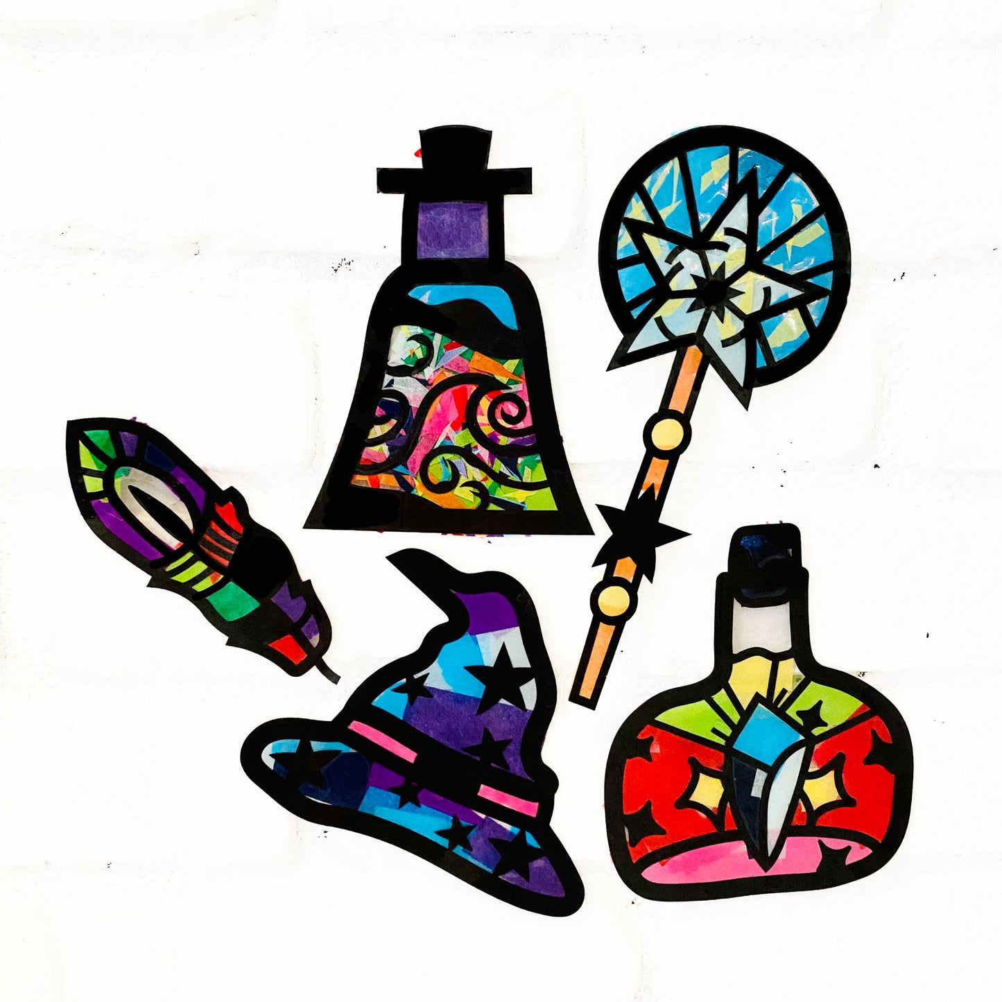 Wizard Suncatcher Craft Kit