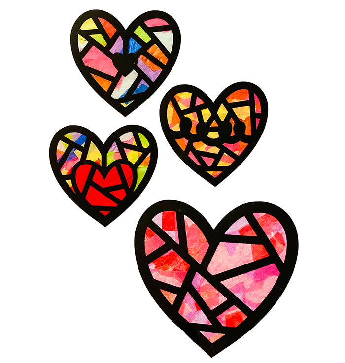 Hearts Suncatcher Craft Kit