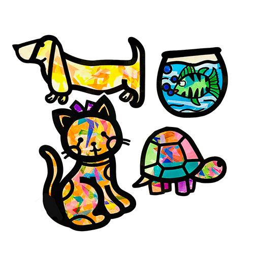 Pets Suncatcher Craft Kit