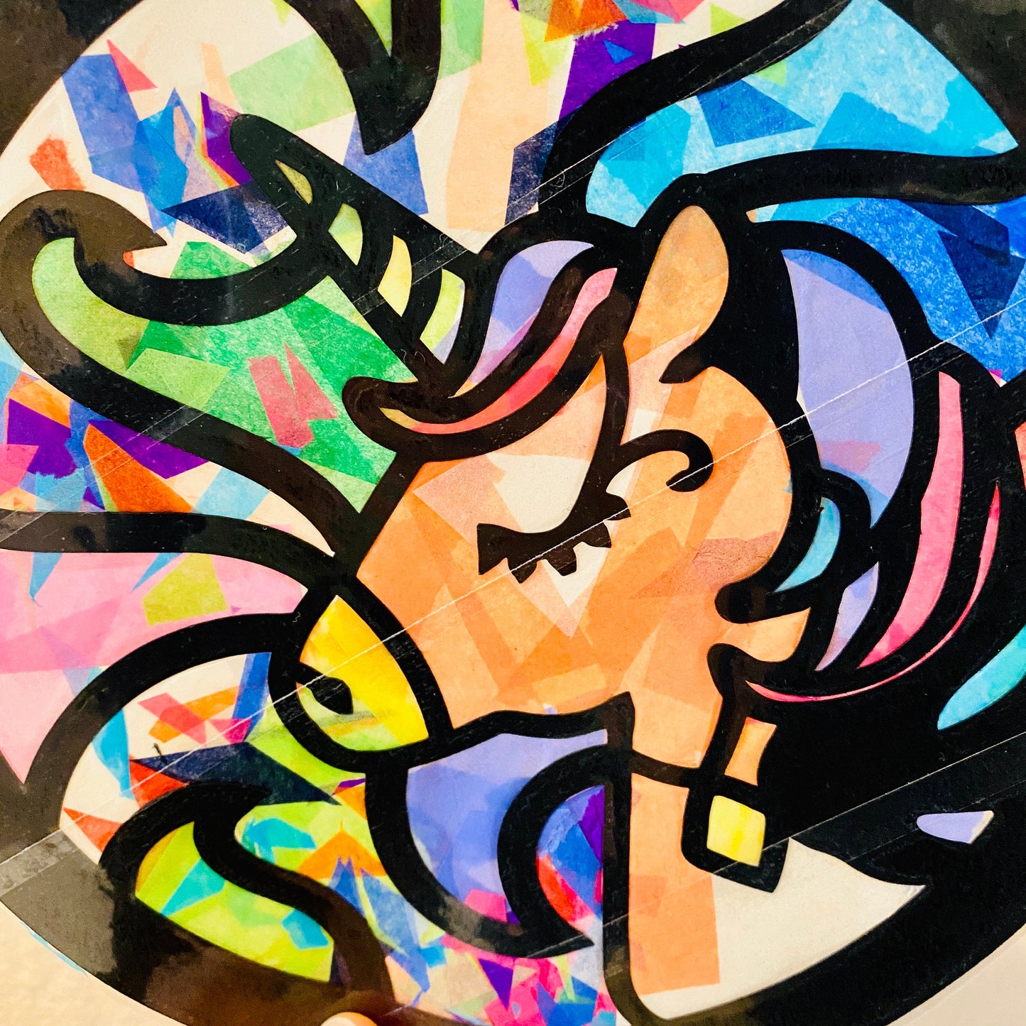 Big Unicorn Suncatcher Craft Kit