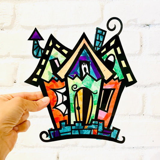 Haunted House Suncatcher kit