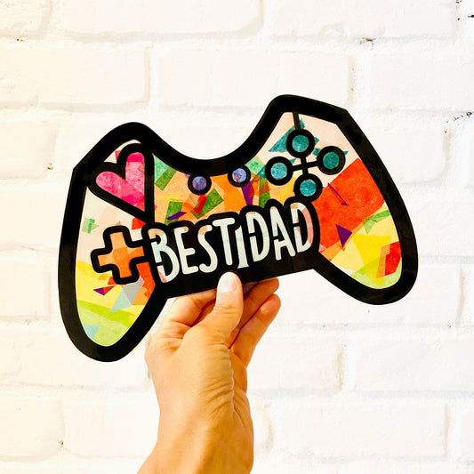 Gamer Best Dad Suncatcher Kit