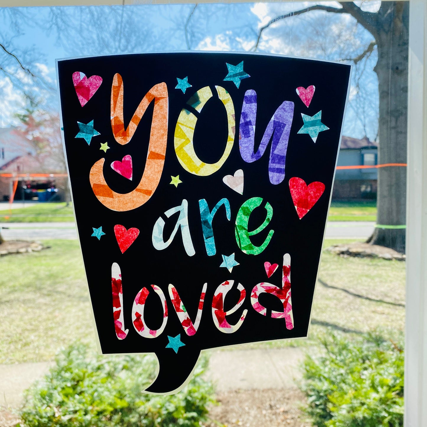 You Are Loved Suncatcher Craft Kit