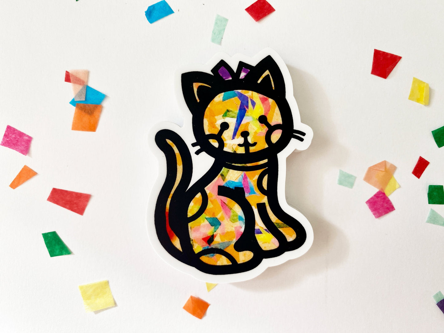 Cat Vinyl Sticker