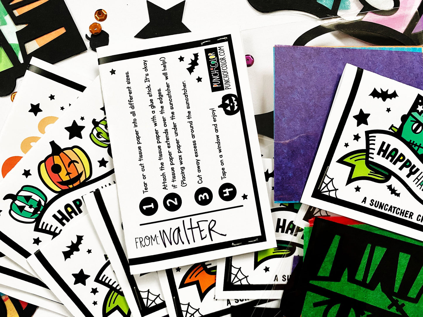 Ghost Party Favor Craft
