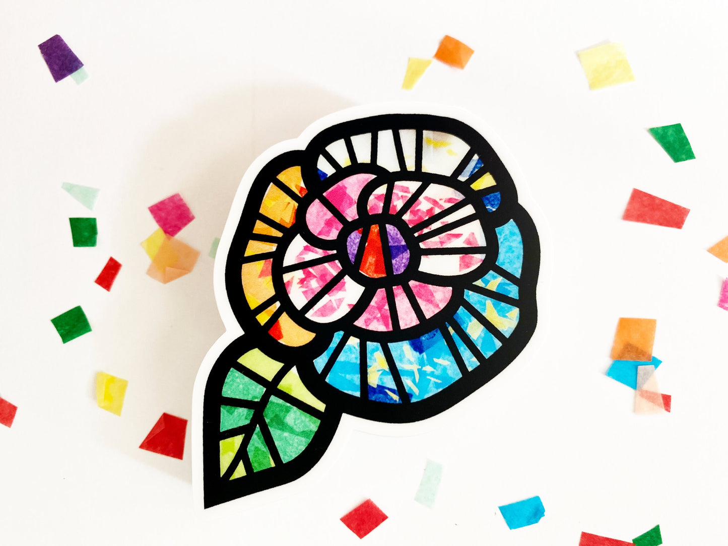 Flower Vinyl Sticker