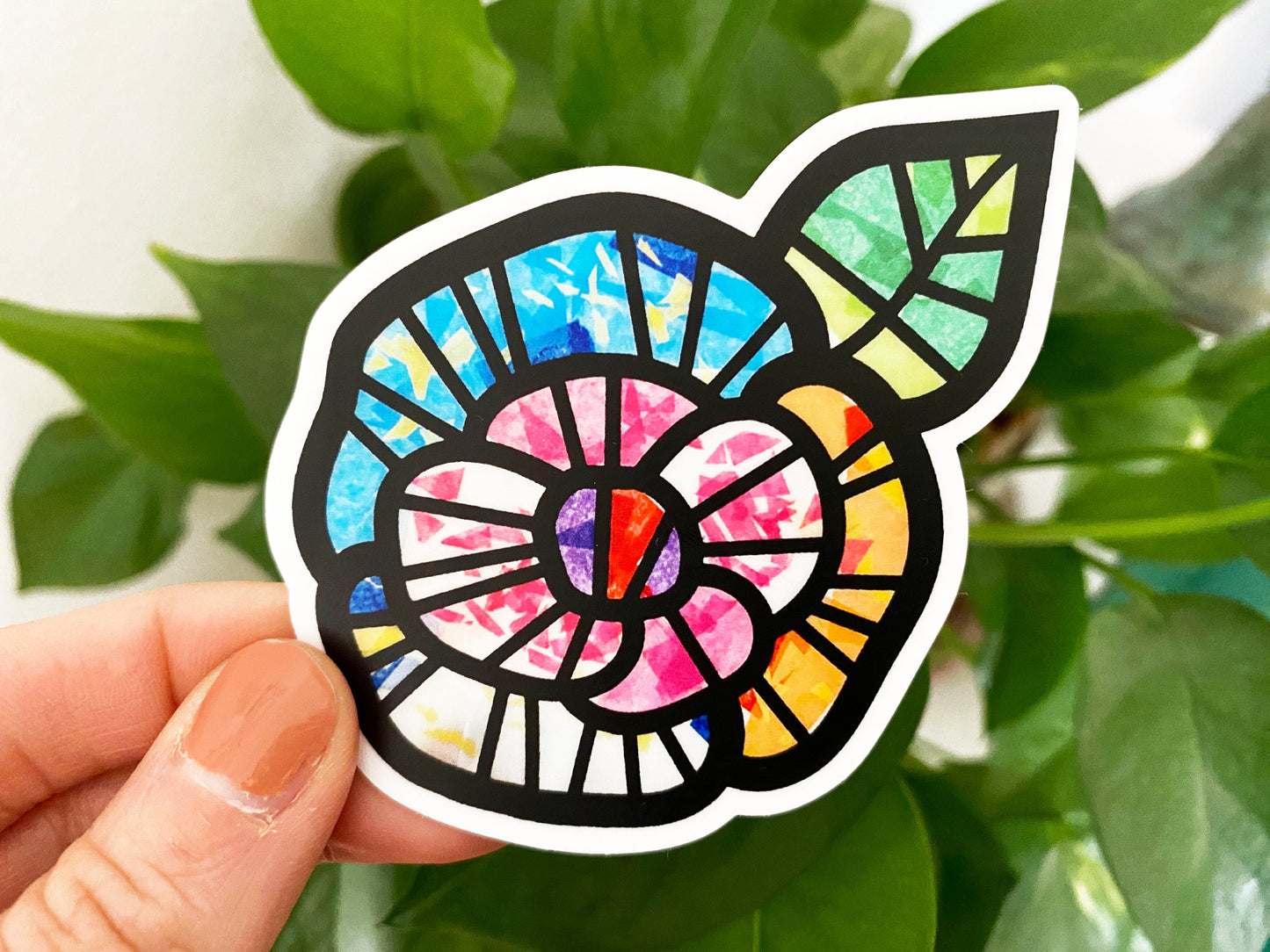 Flower Vinyl Sticker