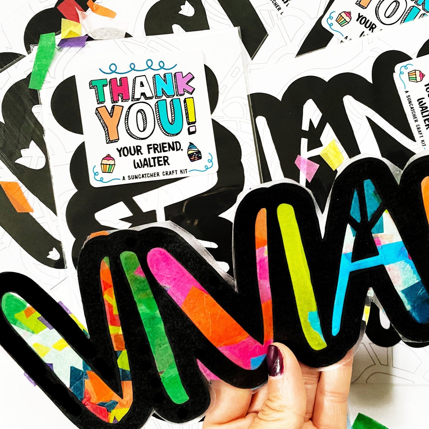 Bulk Personalized Suncatcher Kits