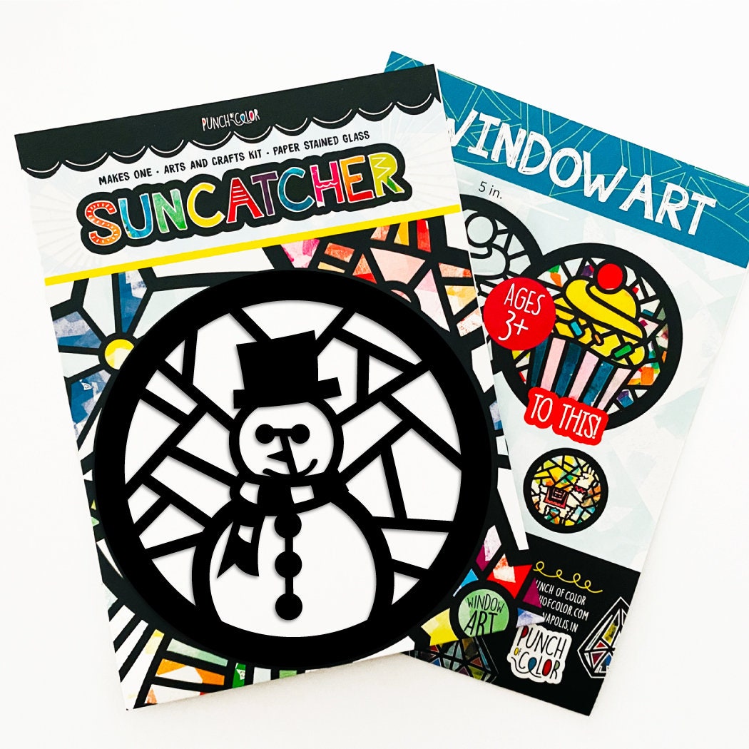 Snowman Suncatcher Craft Kit