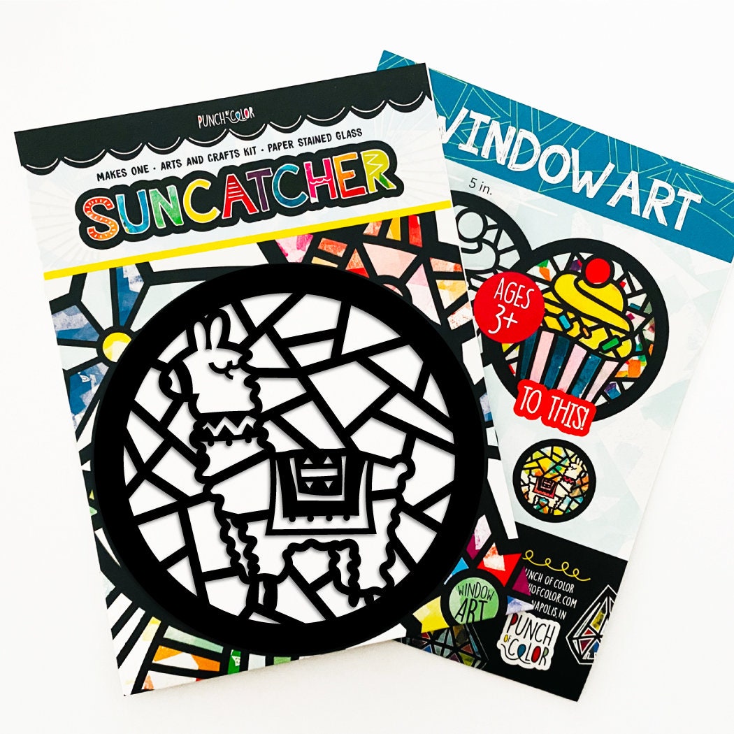 Llama Suncatcher Craft Kit