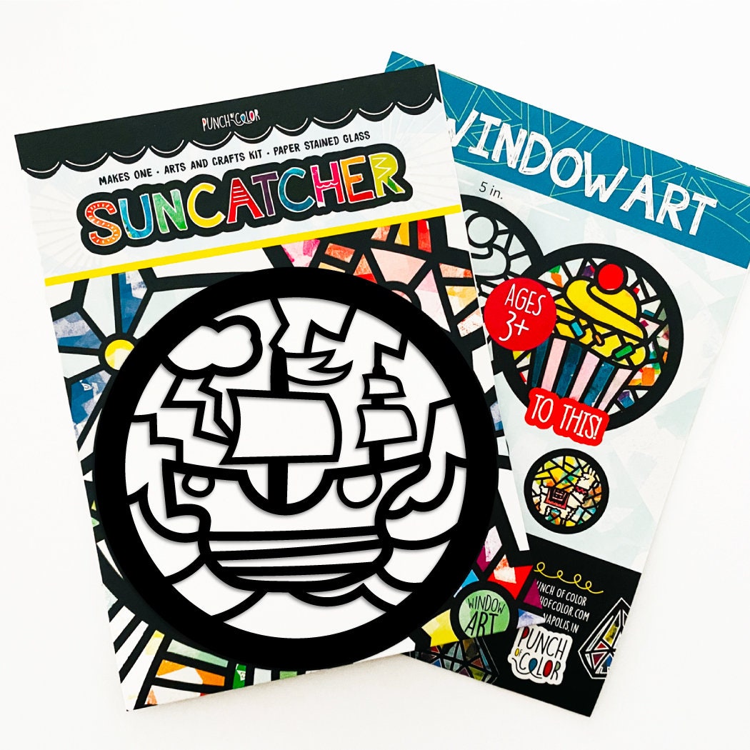 Pirate Ship Suncatcher Craft Kit