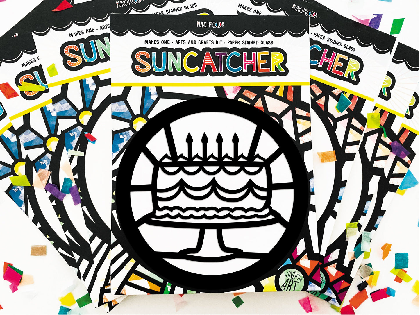 Birthday Cake Suncatcher Craft Kit