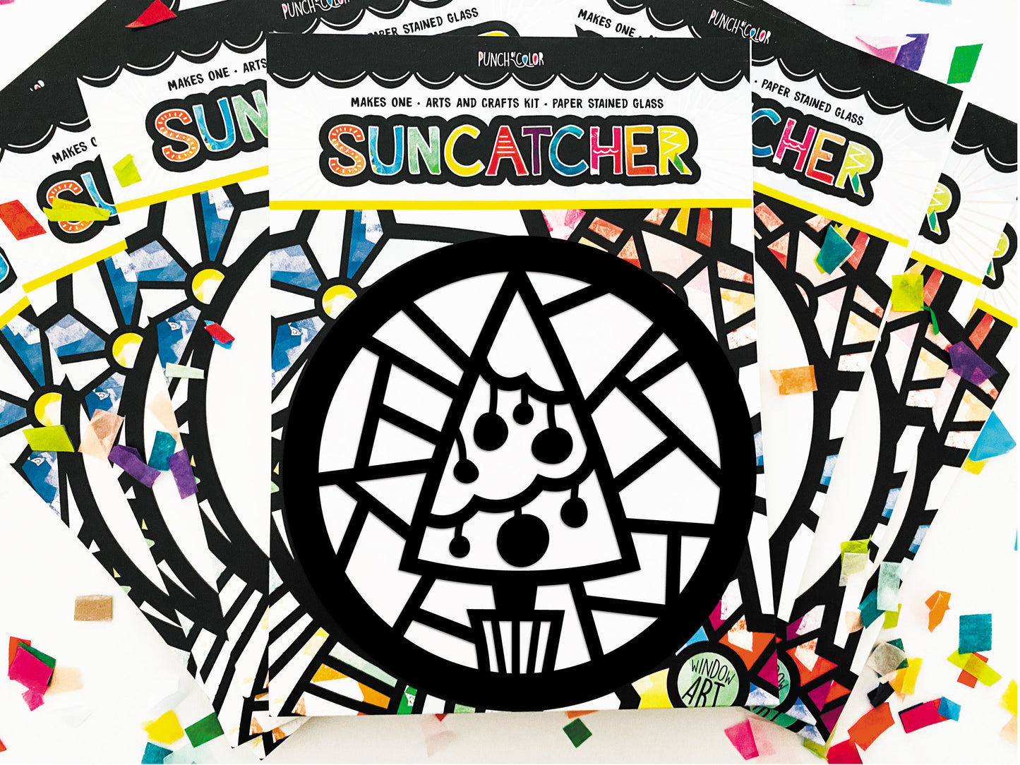 Holiday Tree Suncatcher Craft Kit