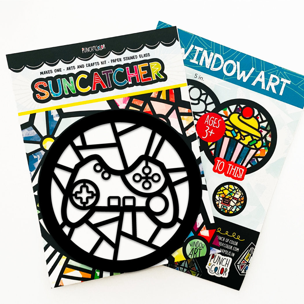 Video Console Suncatcher Kit