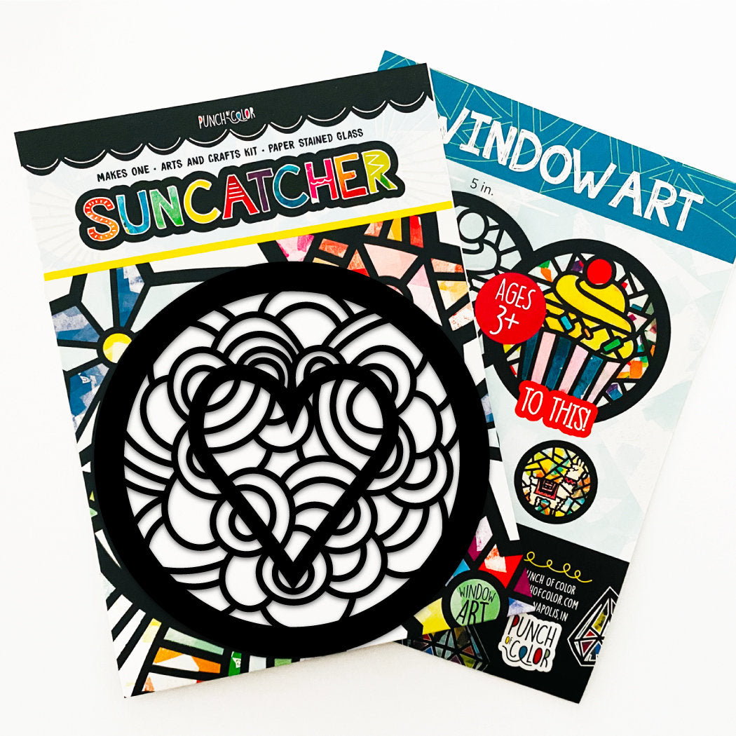 Fancy Heart Suncatcher Craft Kit