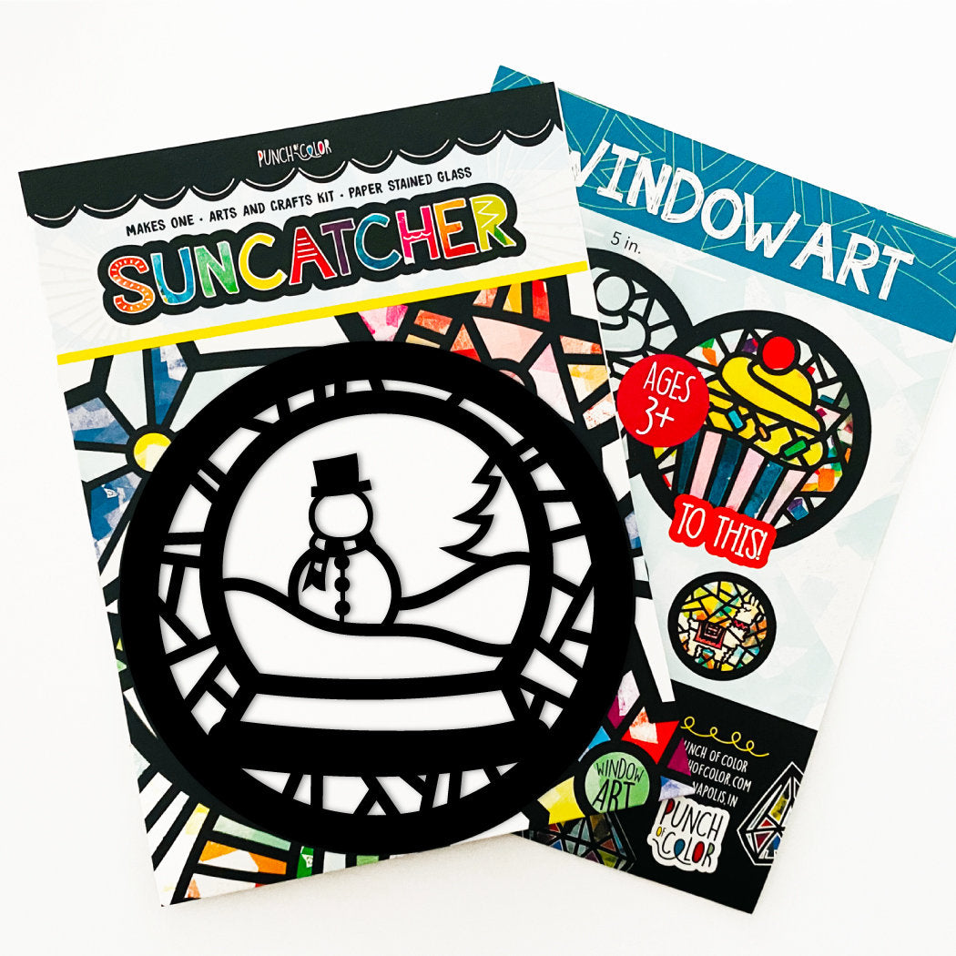 Snowglobe Suncatcher Crafts Kit