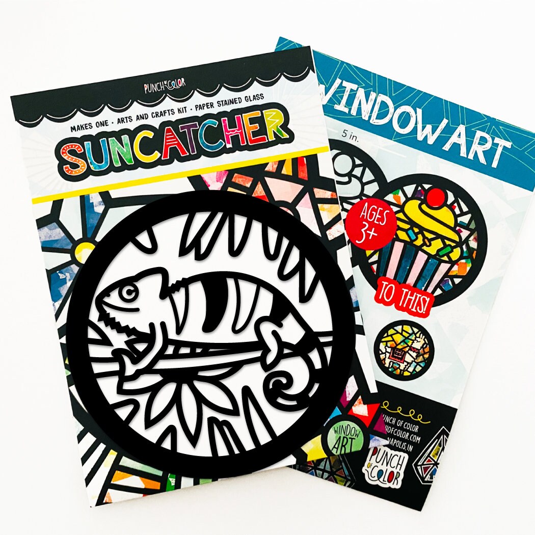 Chameleon Suncatcher Craft Kit