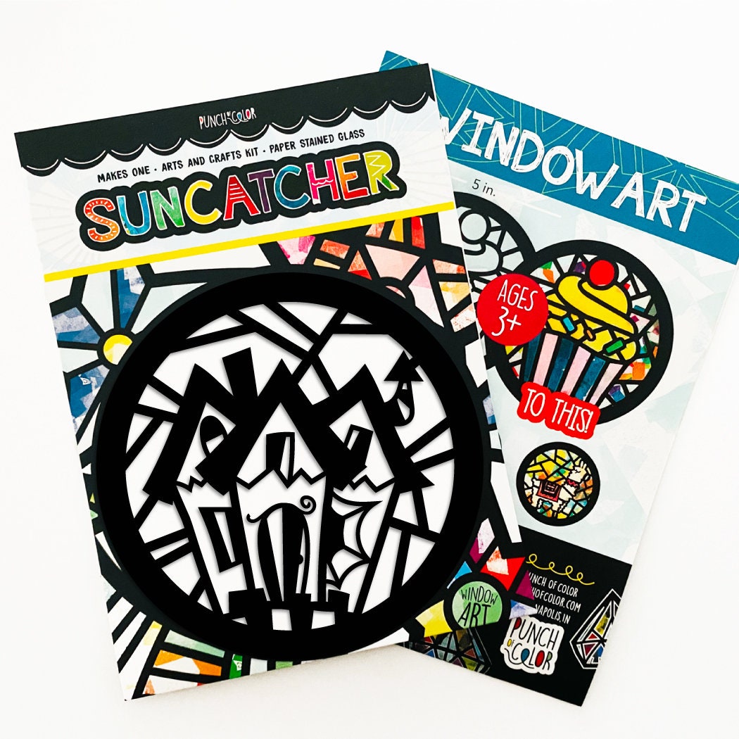 Haunted House Suncatcher Craft Kit