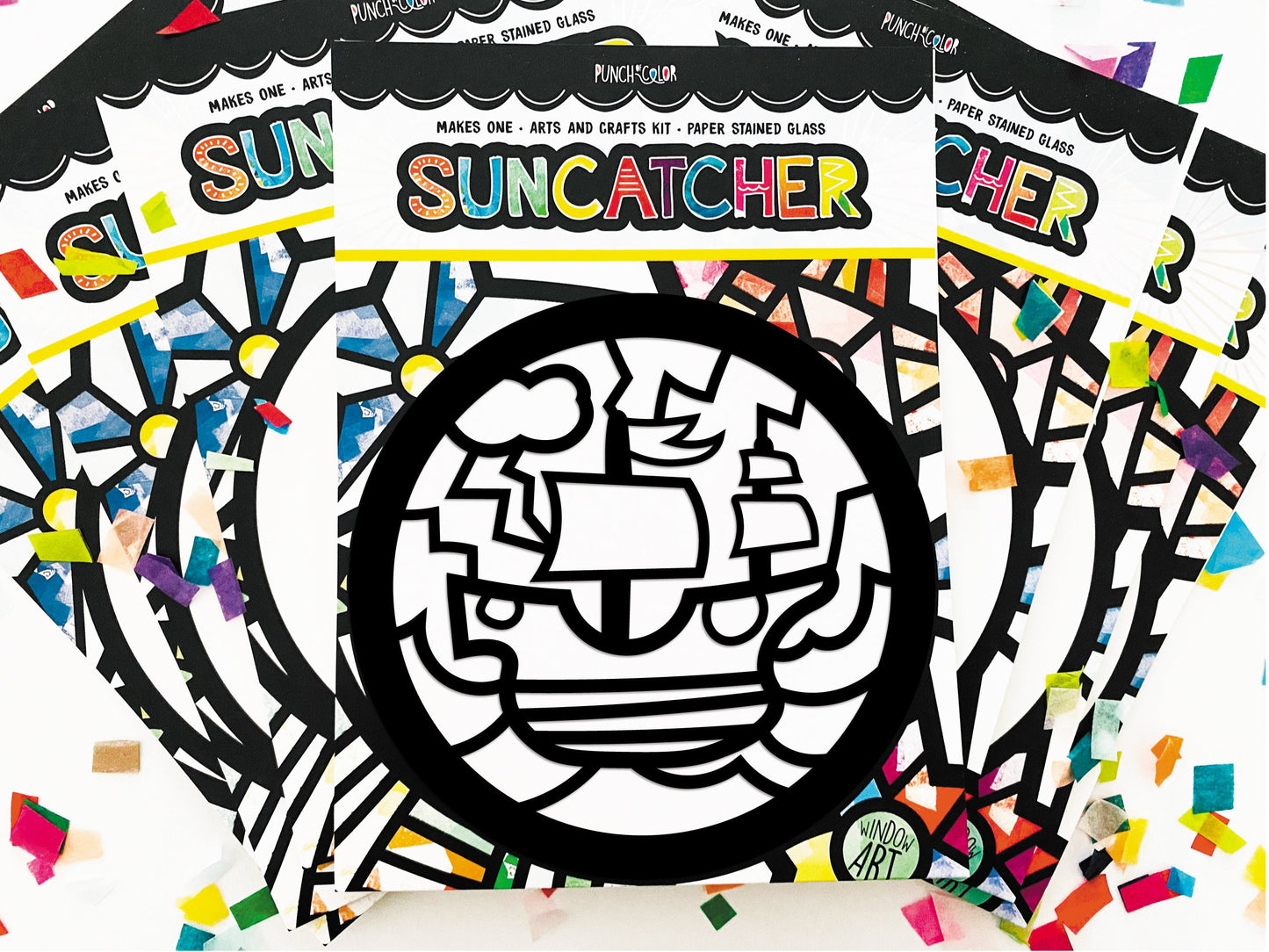Pirate Ship Suncatcher Craft Kit