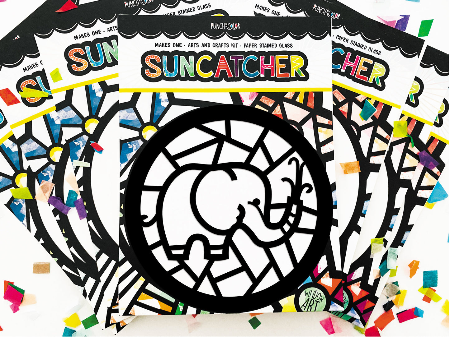 Elephant Suncatcher Craft Kit