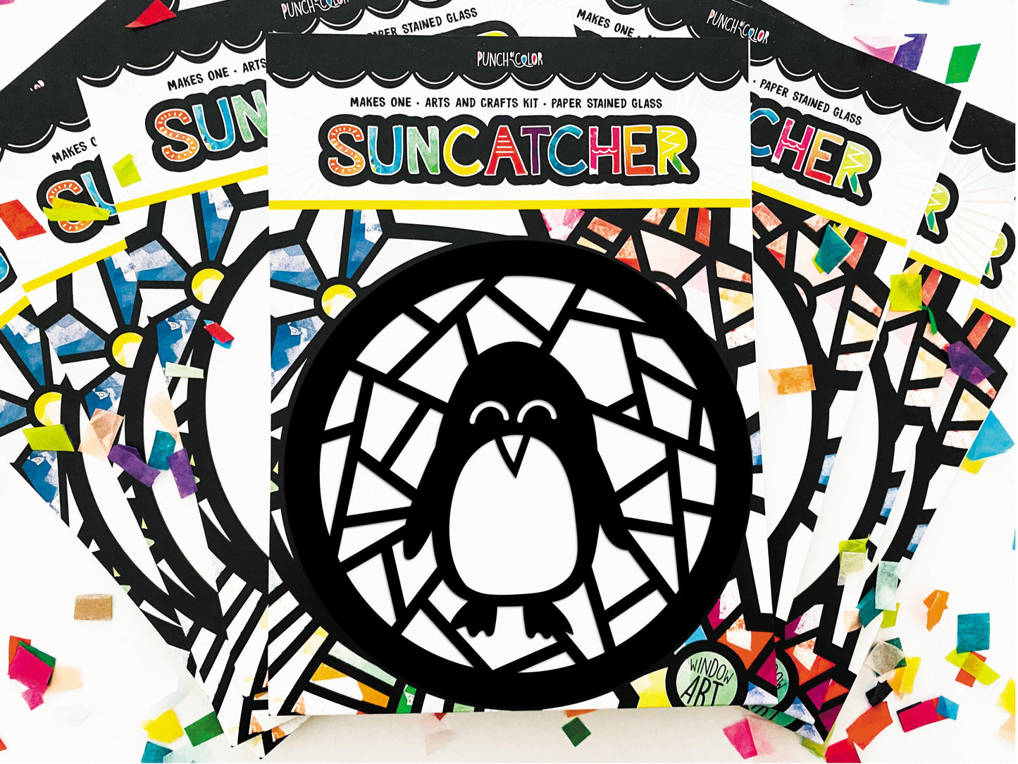 Penguin Suncatcher Craft Kit