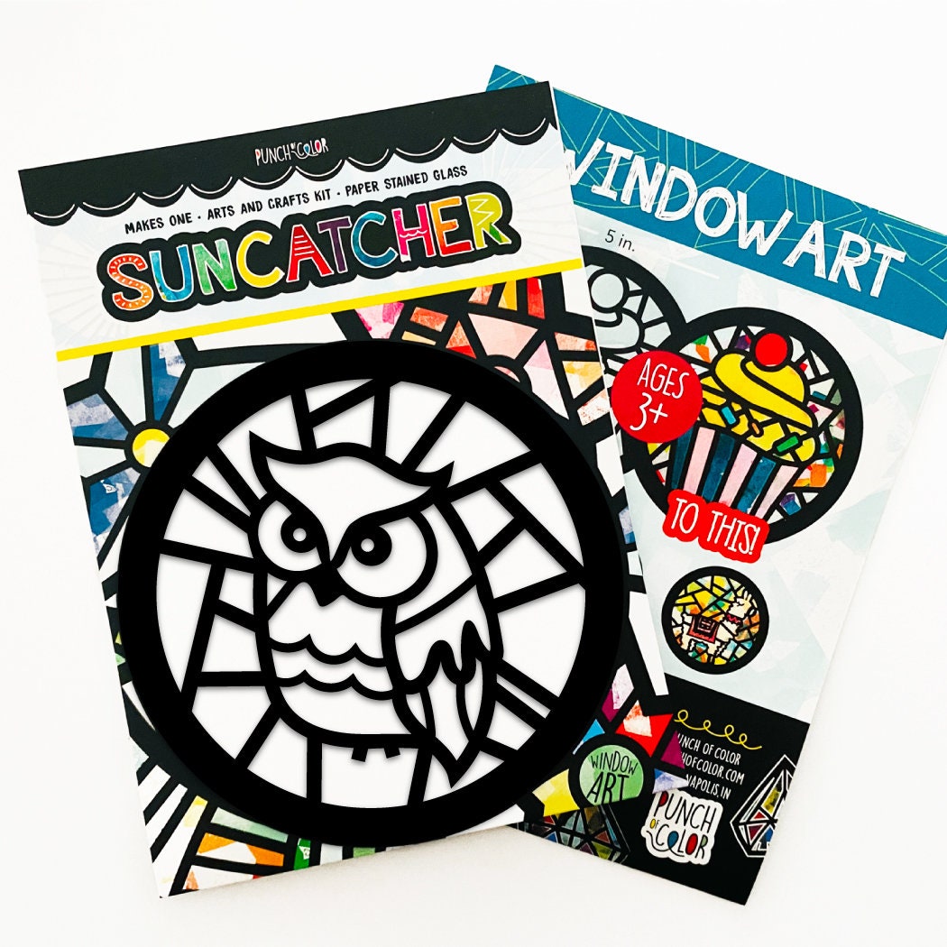 Owl Suncatcher Craft Kit