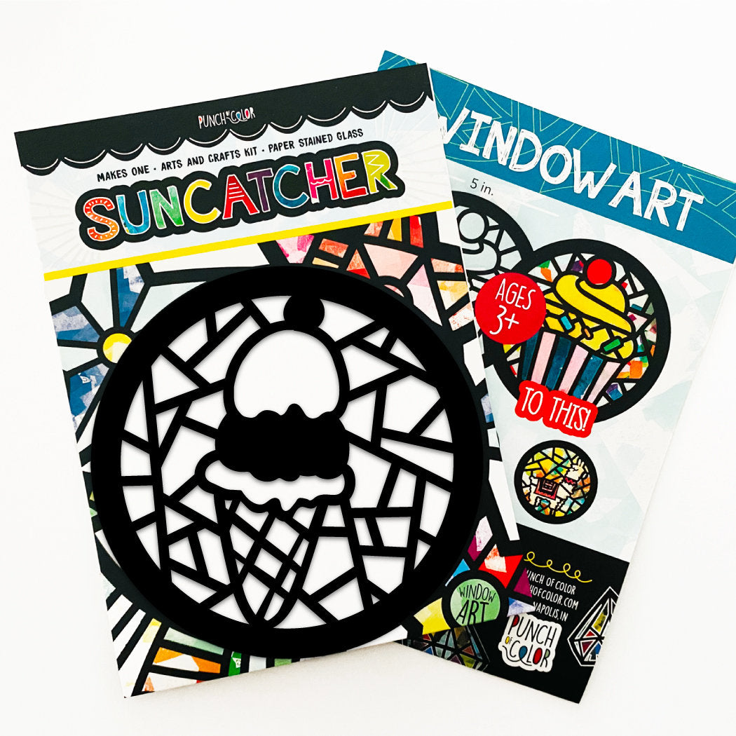 Ice Cream Suncatcher Craft Kit