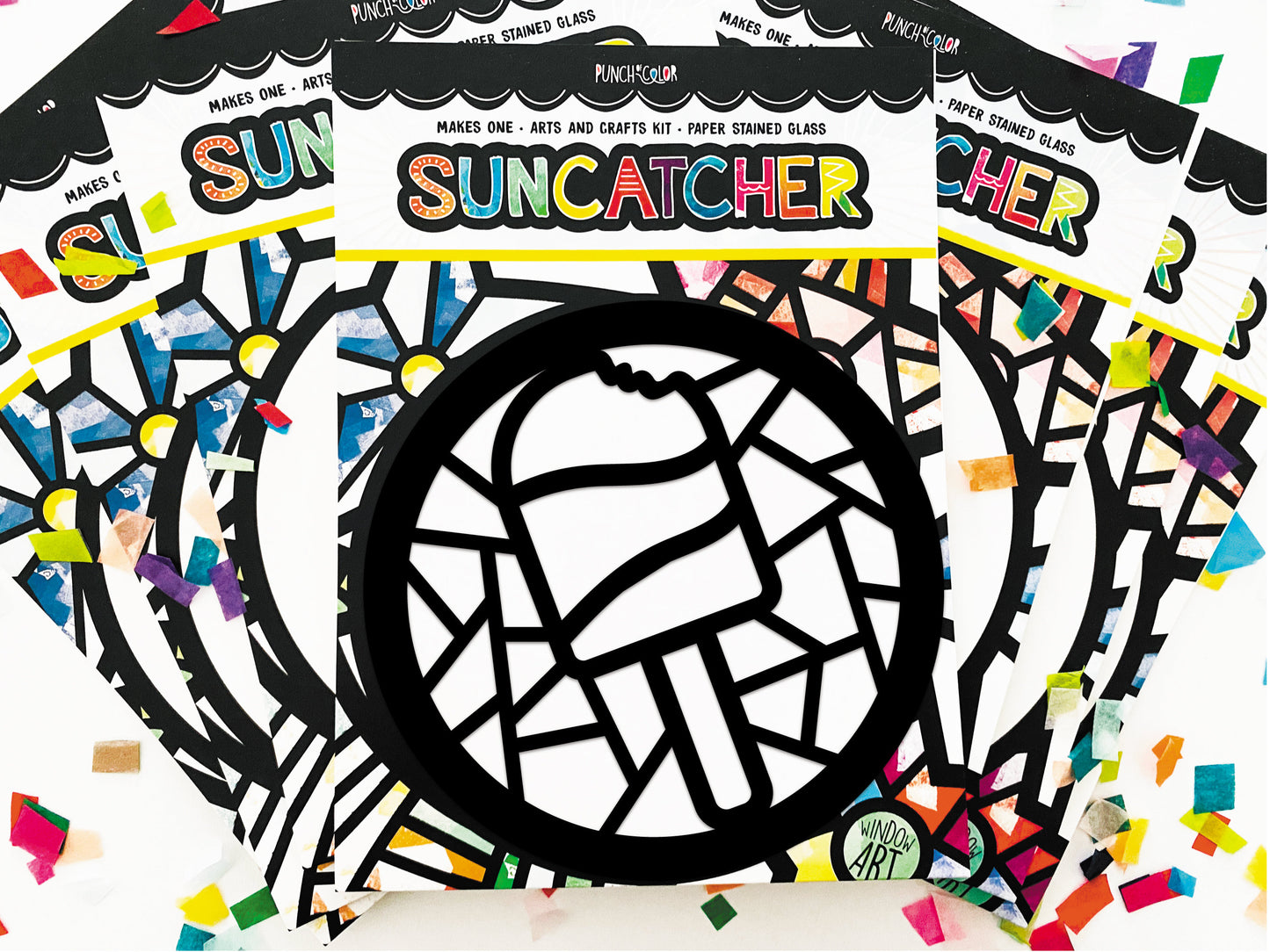 Popsicle Suncatcher Craft Kit